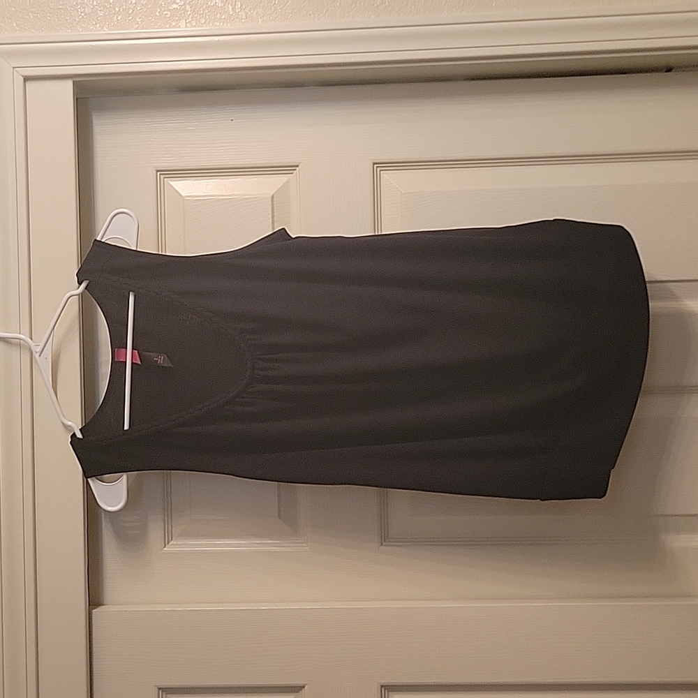 Black tank top